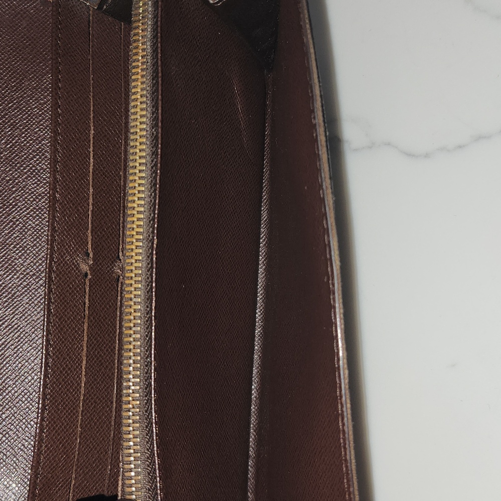 Louis Vuitton Damier Sarah long wallet EUC - Picture 10 of 12